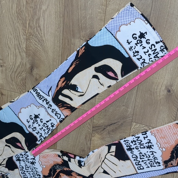 DKNY vintage 90's Pop Art Pants Roy Lichtenstein Juniors size 5 - Picture 7 of 15
